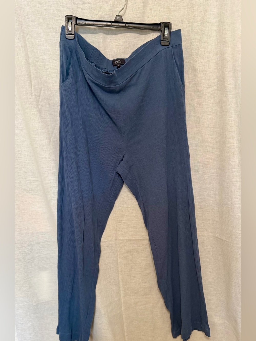 NYDJ medium-blue lightweight pull on Pants